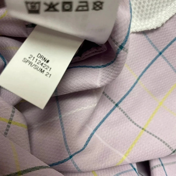 Eddie Bauer Travex Purple  Plaid Long Sleeve Size XL - Picture 8 of 10